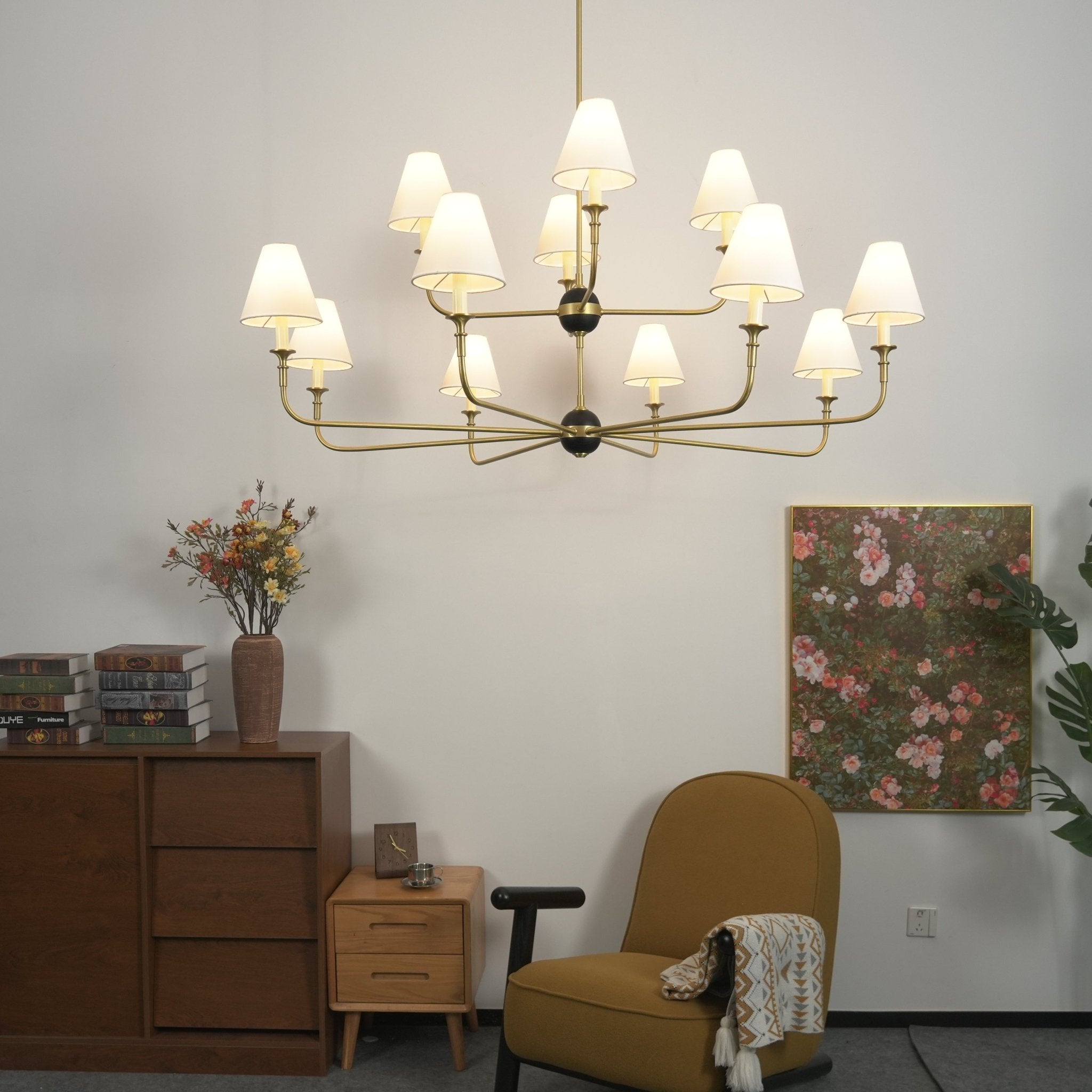 Astris Brass Chandelier