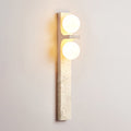 Asymmetrical Travertine Wall Sconce - Vakkerlight