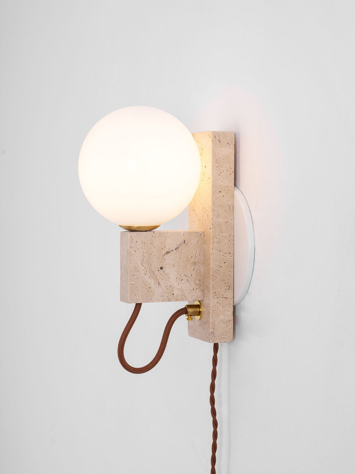 Atlas Globe Wall Sconce