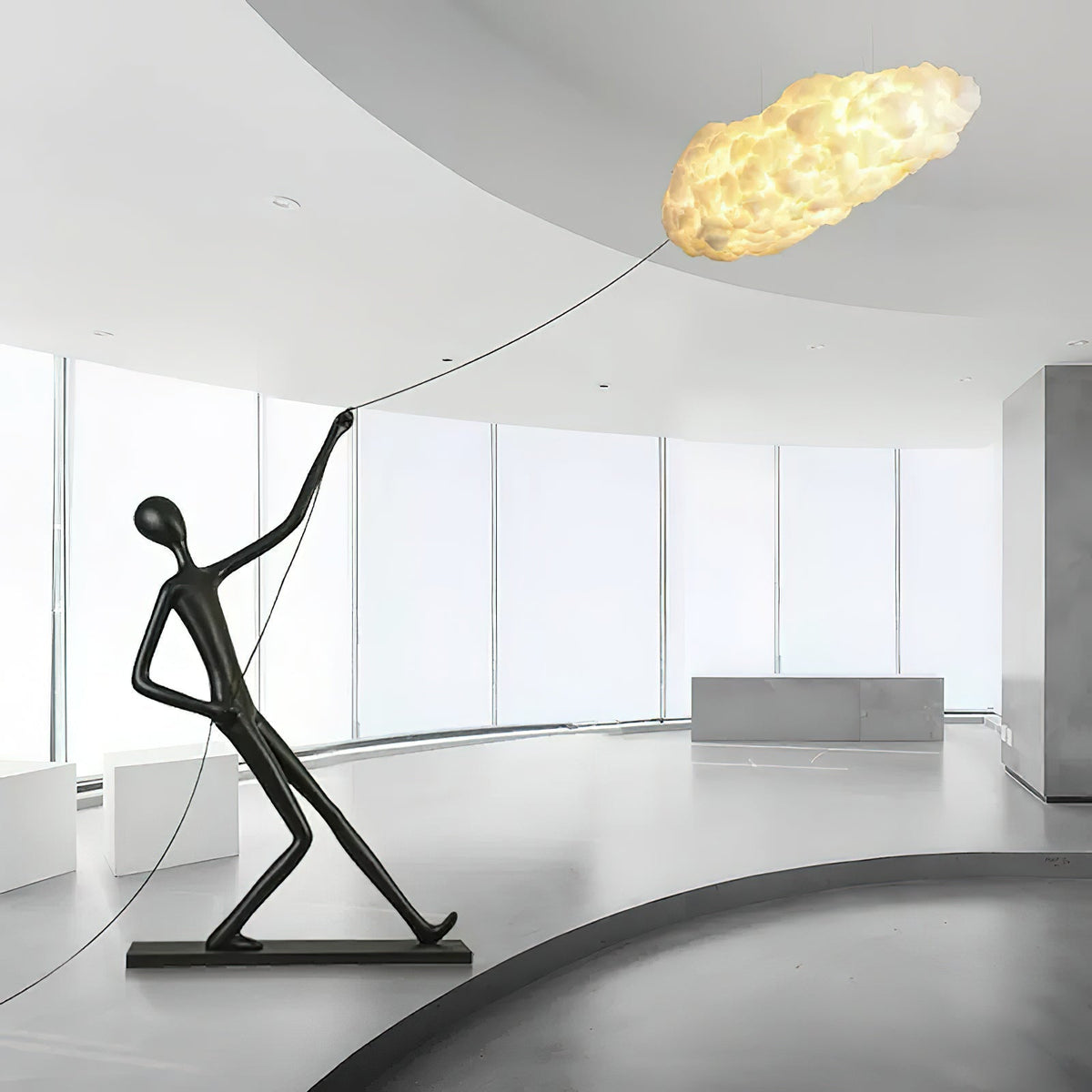 Lampă de podea Atlas Cloud Sculpture