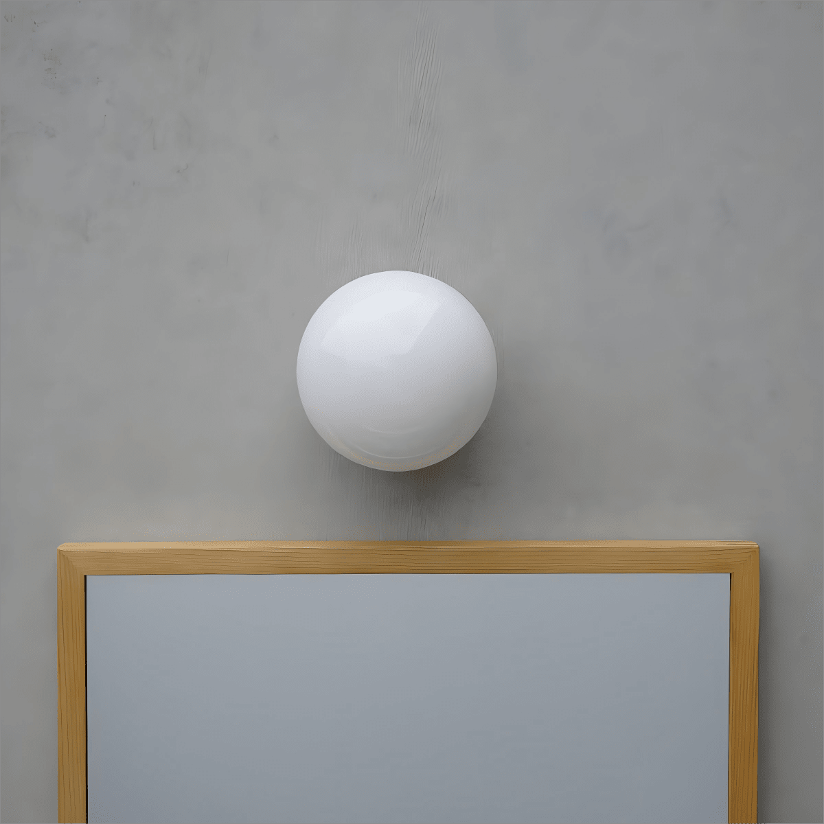 Aura Globe, lampă de perete din sticlă