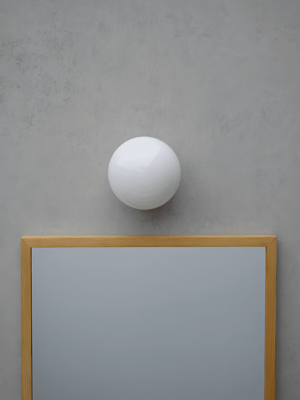 Aura Globe, lampă de perete din sticlă