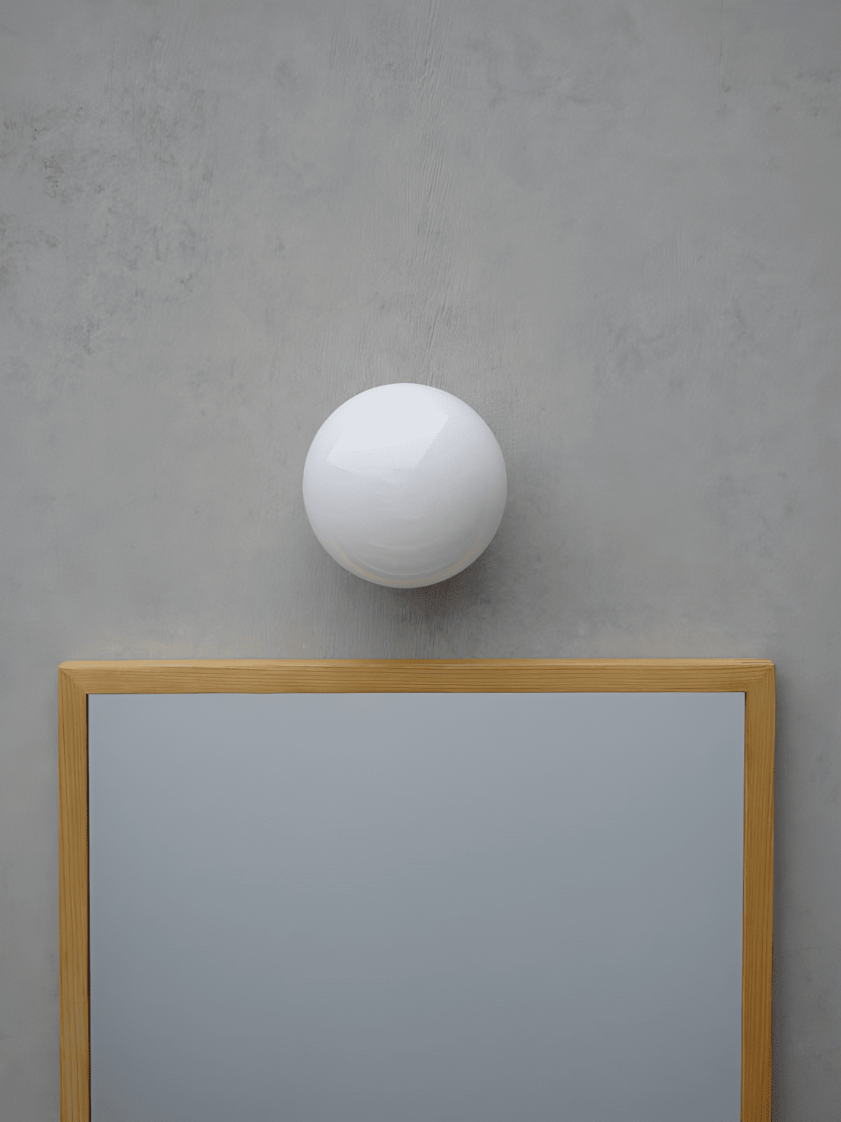 Aura Globe, lampă de perete din sticlă