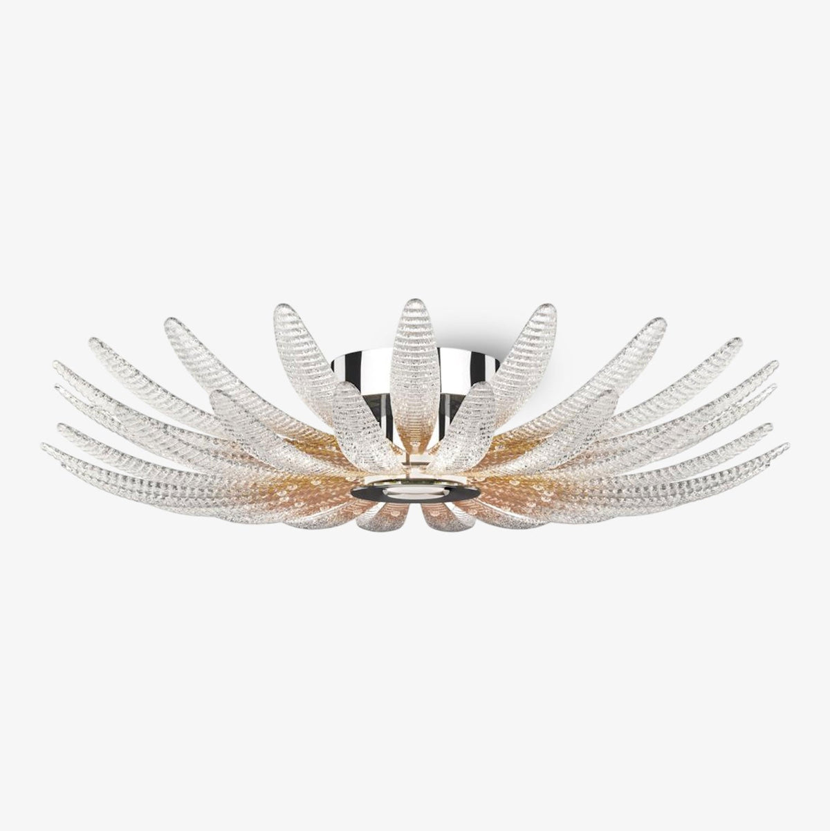 Aurelia Glass Petal Ceiling Light