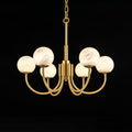 Aurelian Alabaster Globe Chandelier - Vakkerlight