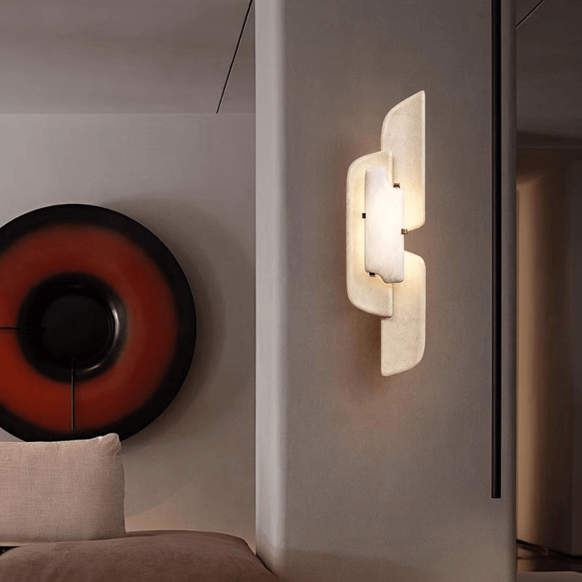 Aurellin Alabastr Sconce
