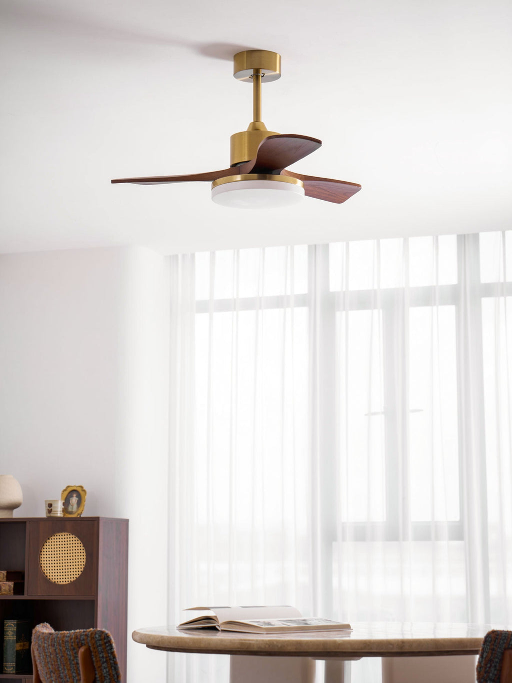 Lampă de ventilație cu ventilator de tavan Aurevo 
