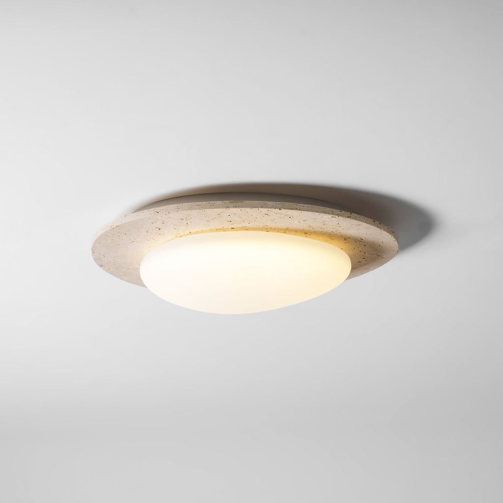 Lampă de tavan Aurora din piatră