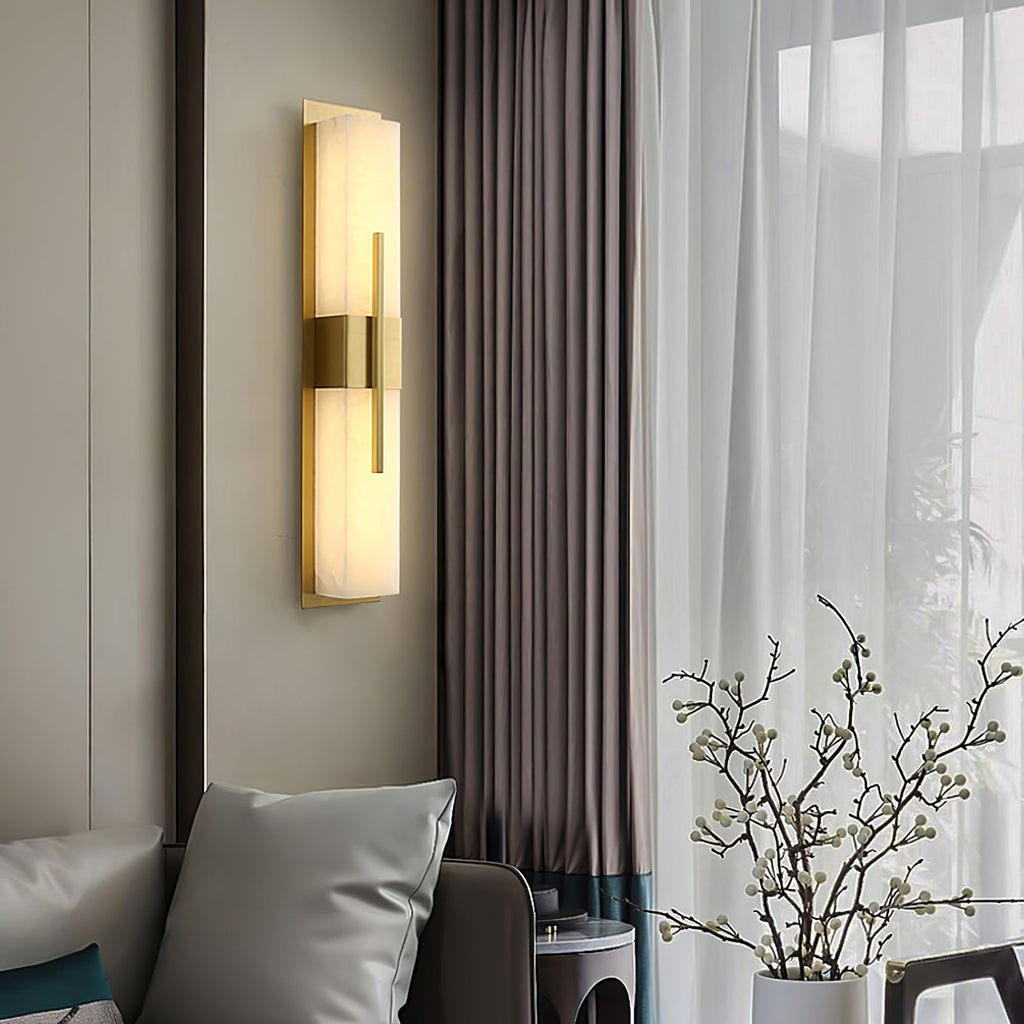 Axis Twin Alabastr Sconce