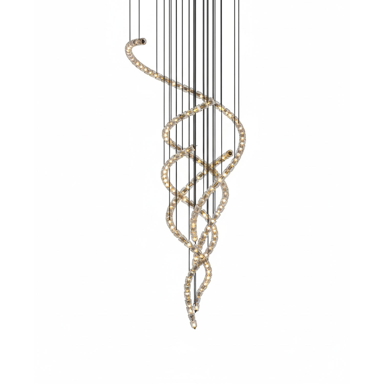 Gabriel Gold Chandelier - Vakkerlight