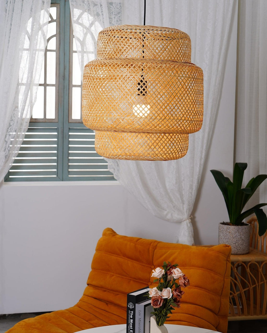 Bamboo Pendant Light