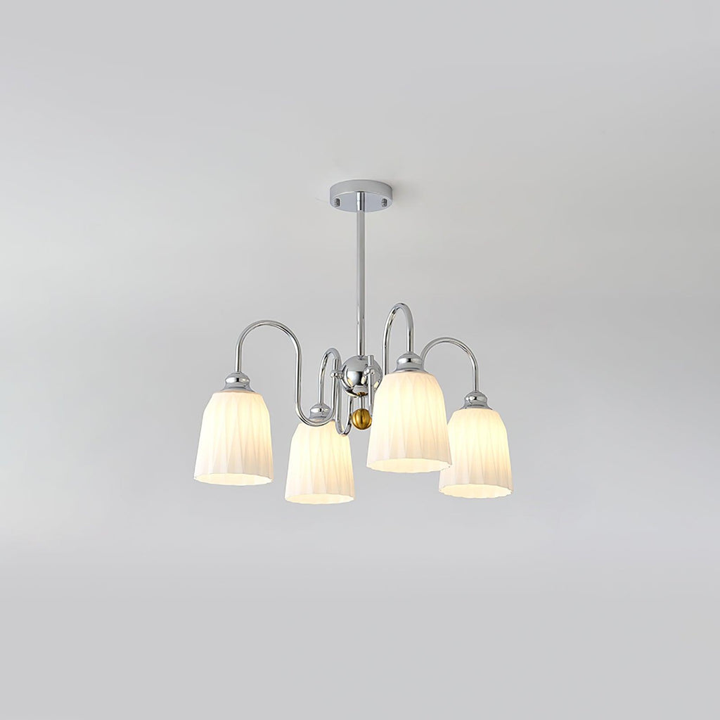 Bauhaus Pleated Chandelier - Vakkerlight