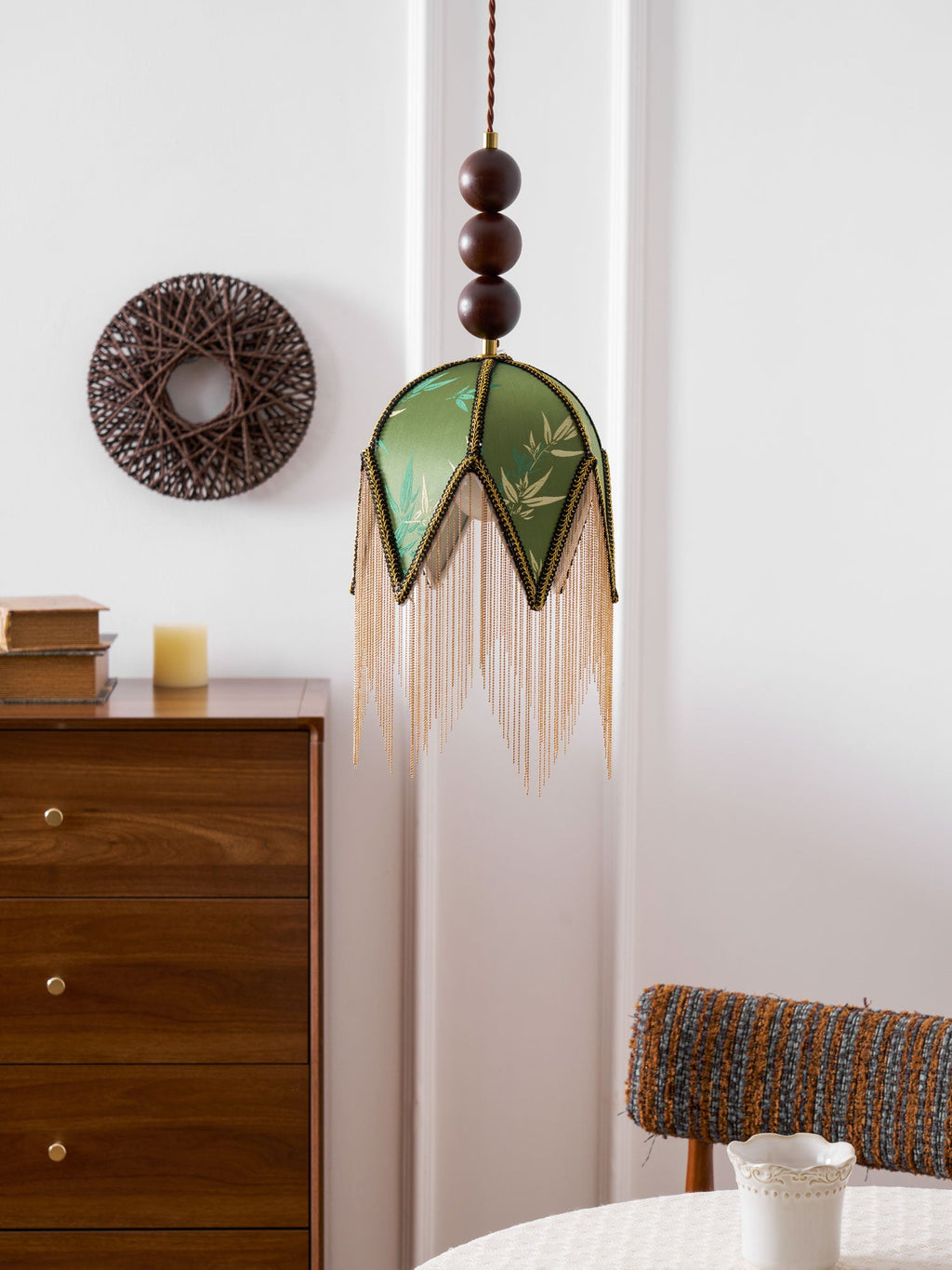 Bette Fringed Pendant Lamp