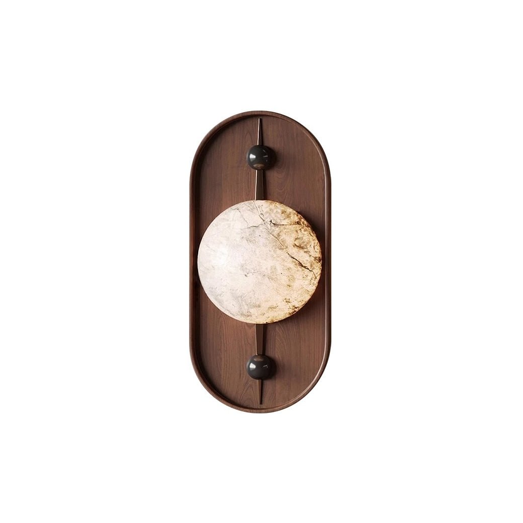 Lampă de perete cu priză Bezel Alabastr