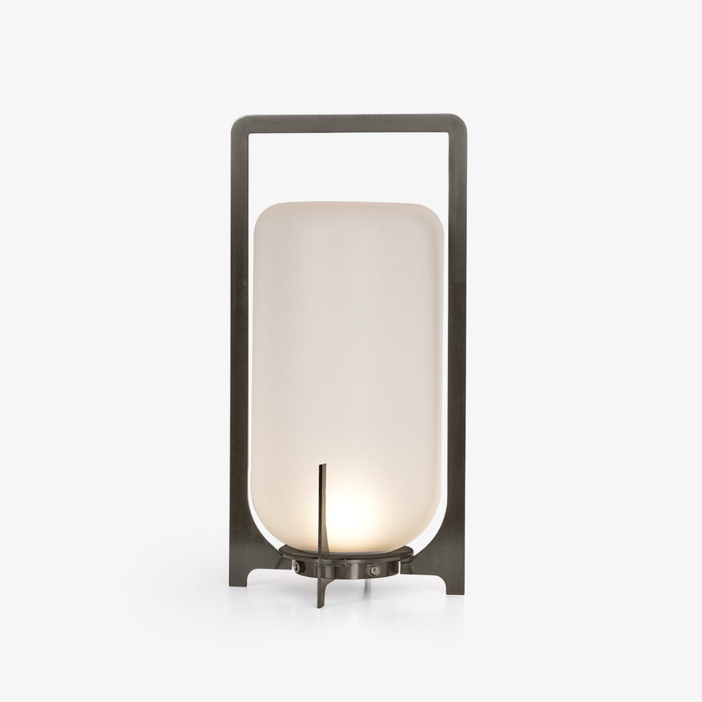 Steel Twilight Lantern Table Light