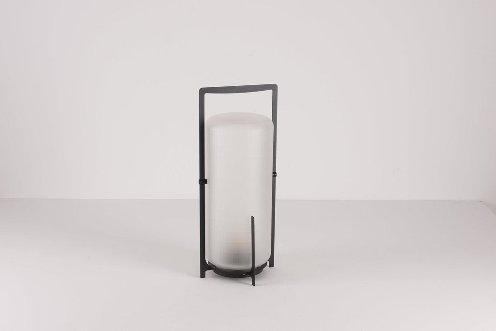 Black Twilight Lantern Table Lamp