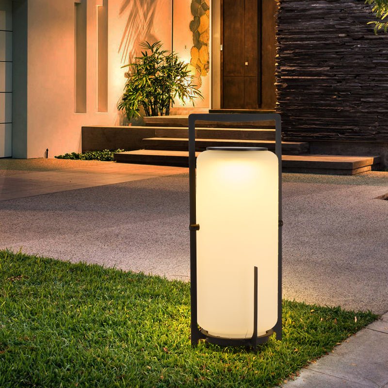 Steel Twilight Lantern Table Light