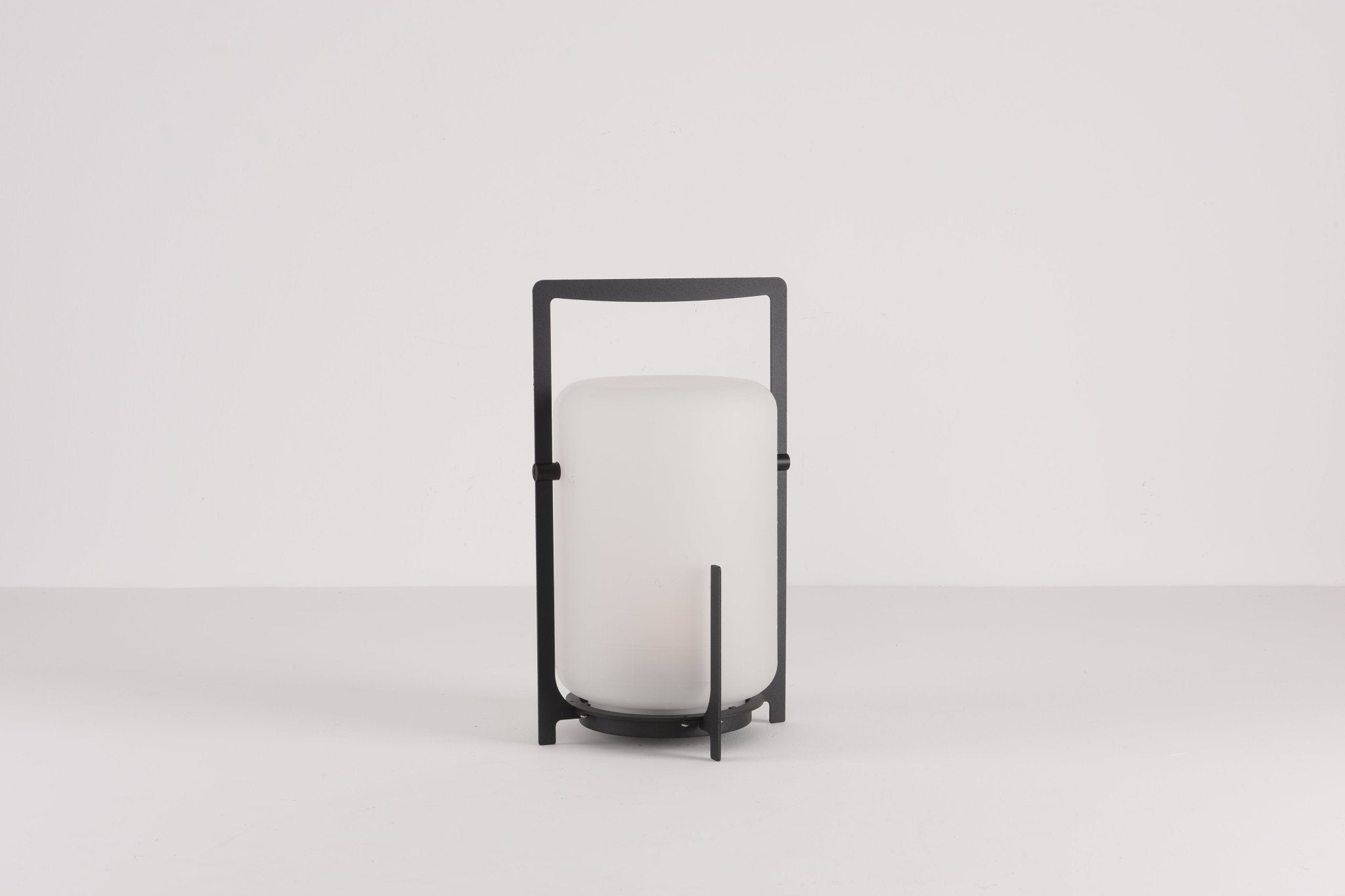 Black Twilight Lantern Table Lamp