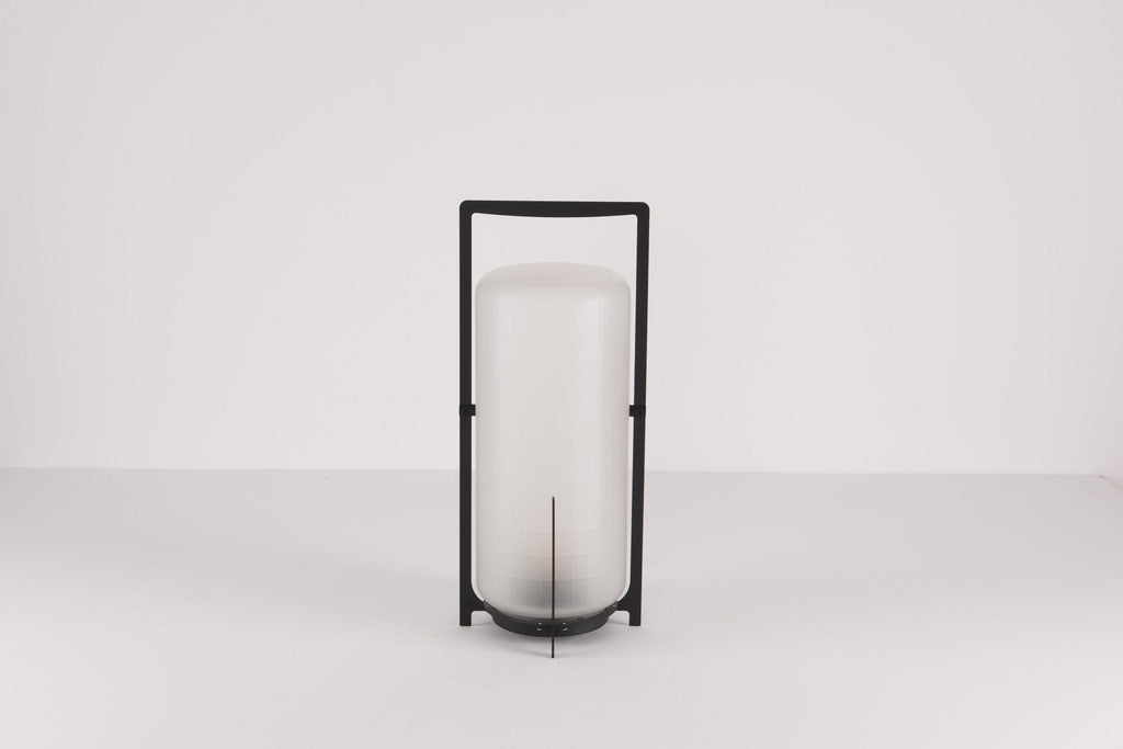 Black Twilight Lantern Table Lamp