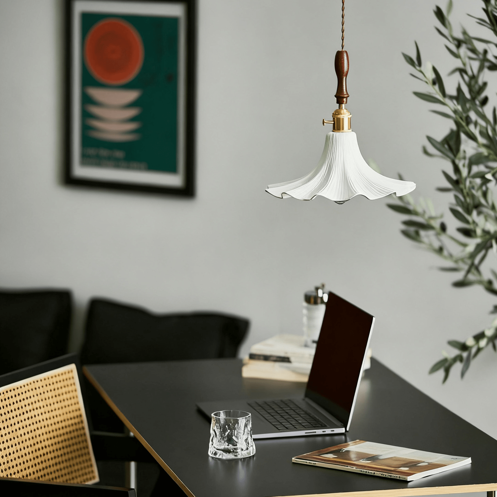 Lampă suspendată Bloom Twist