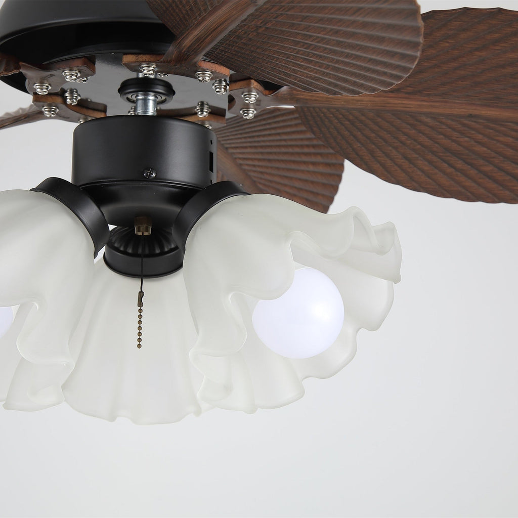 Lampă de tavan Bloom Breeze cu ventilator