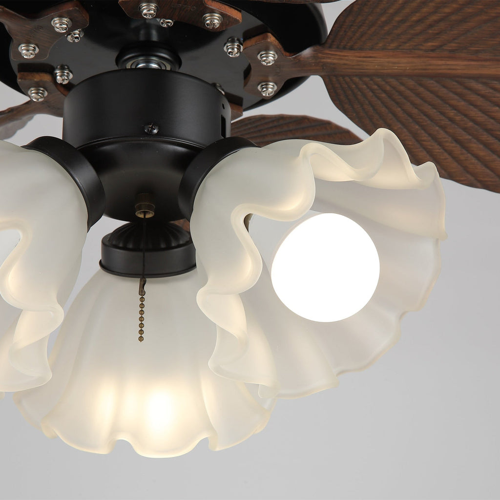 Lampă de tavan Bloom Breeze cu ventilator
