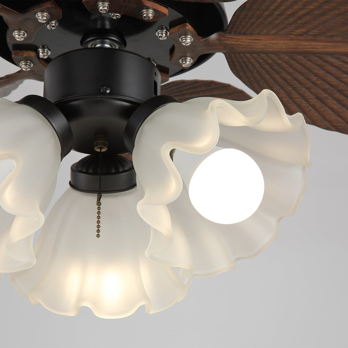 Lampă de tavan Bloom Breeze cu ventilator