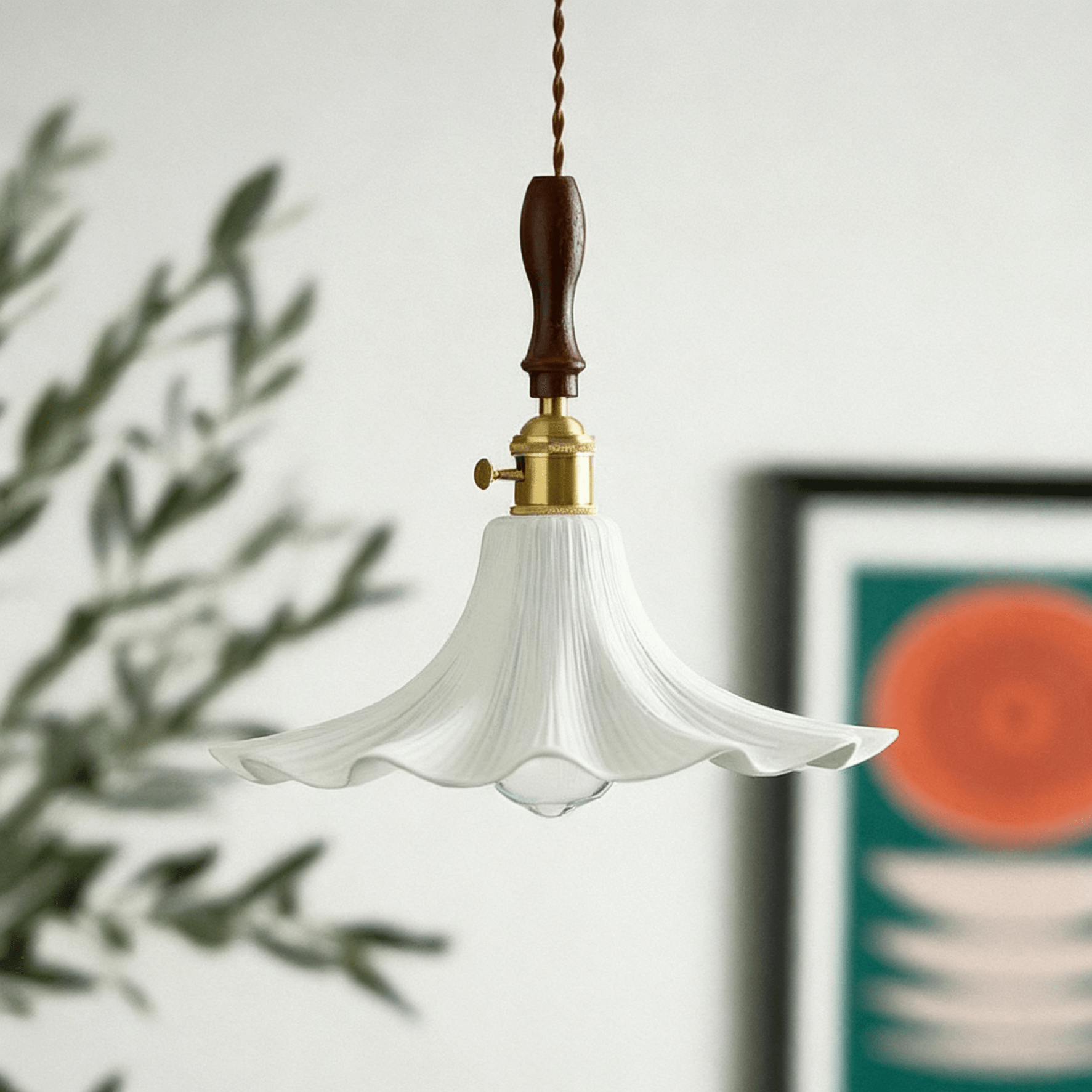 Lampă suspendată Bloom Twist