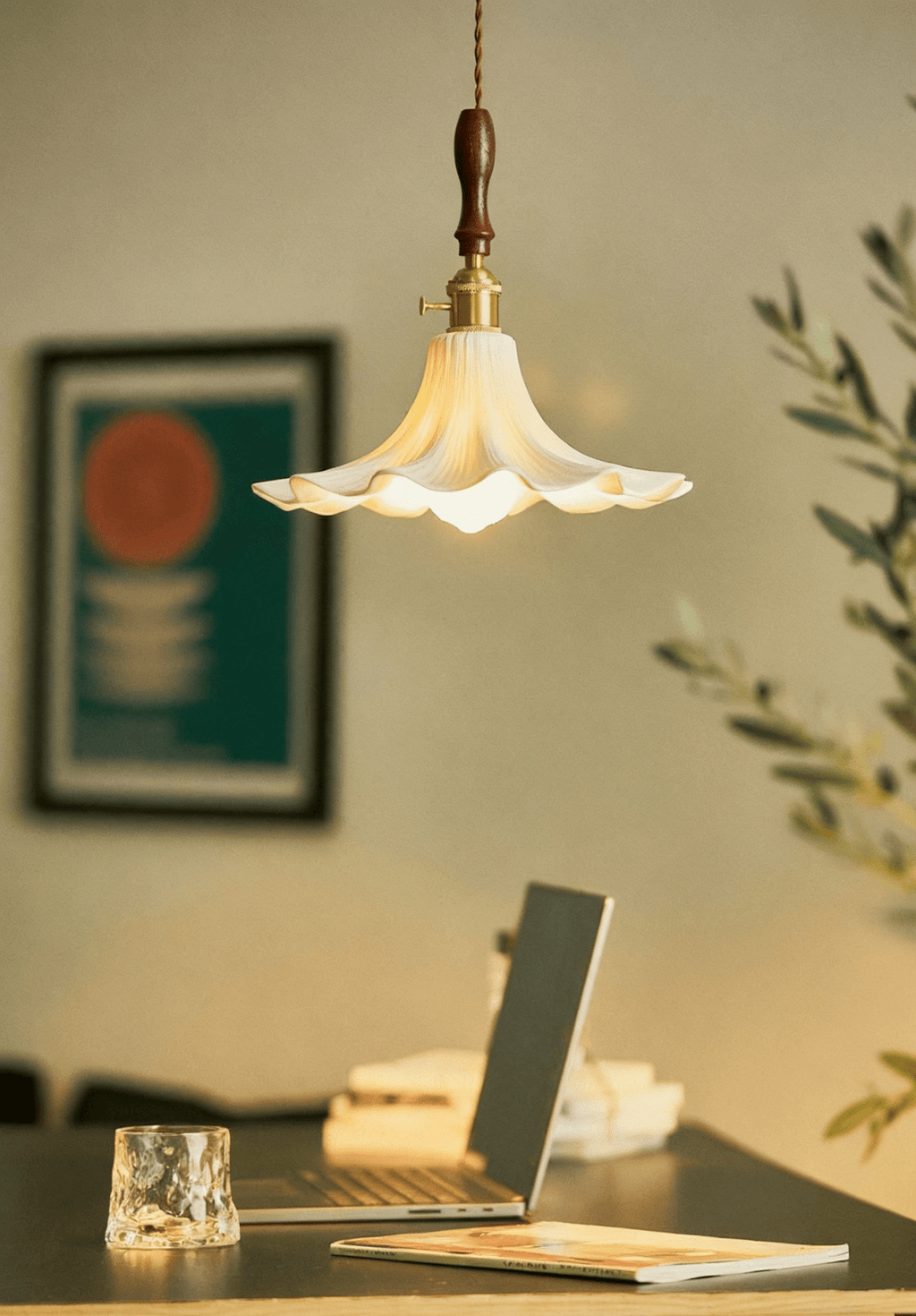 Lampă suspendată Bloom Twist