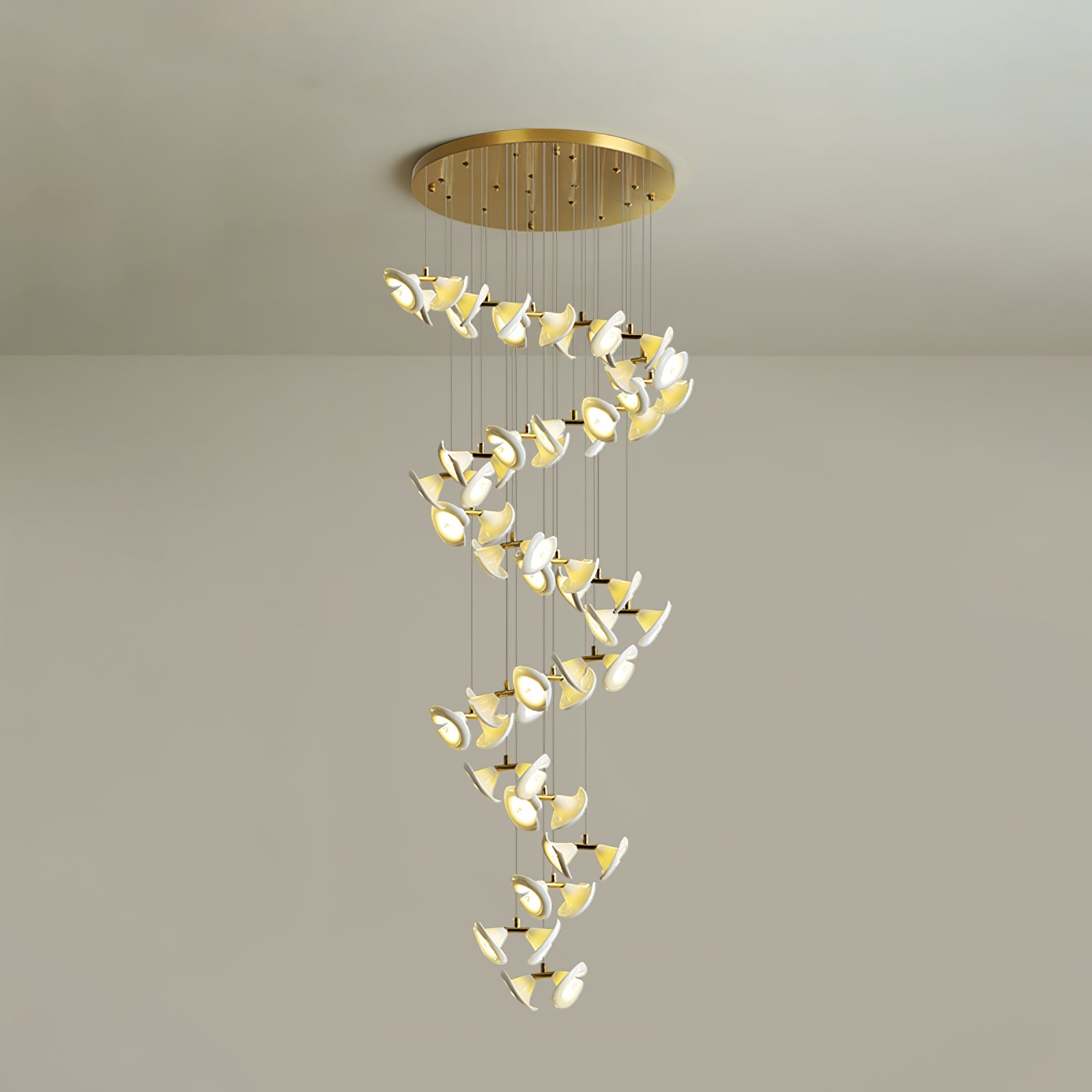 Blossom Double Horn Chandelier - Vakkerlight