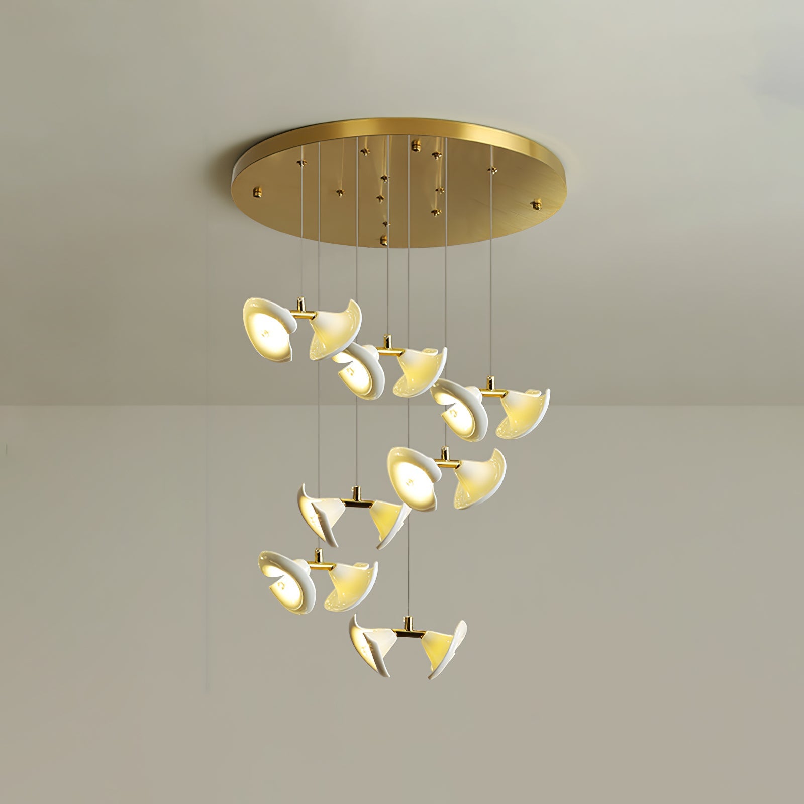 Blossom Double Horn Chandelier - Vakkerlight