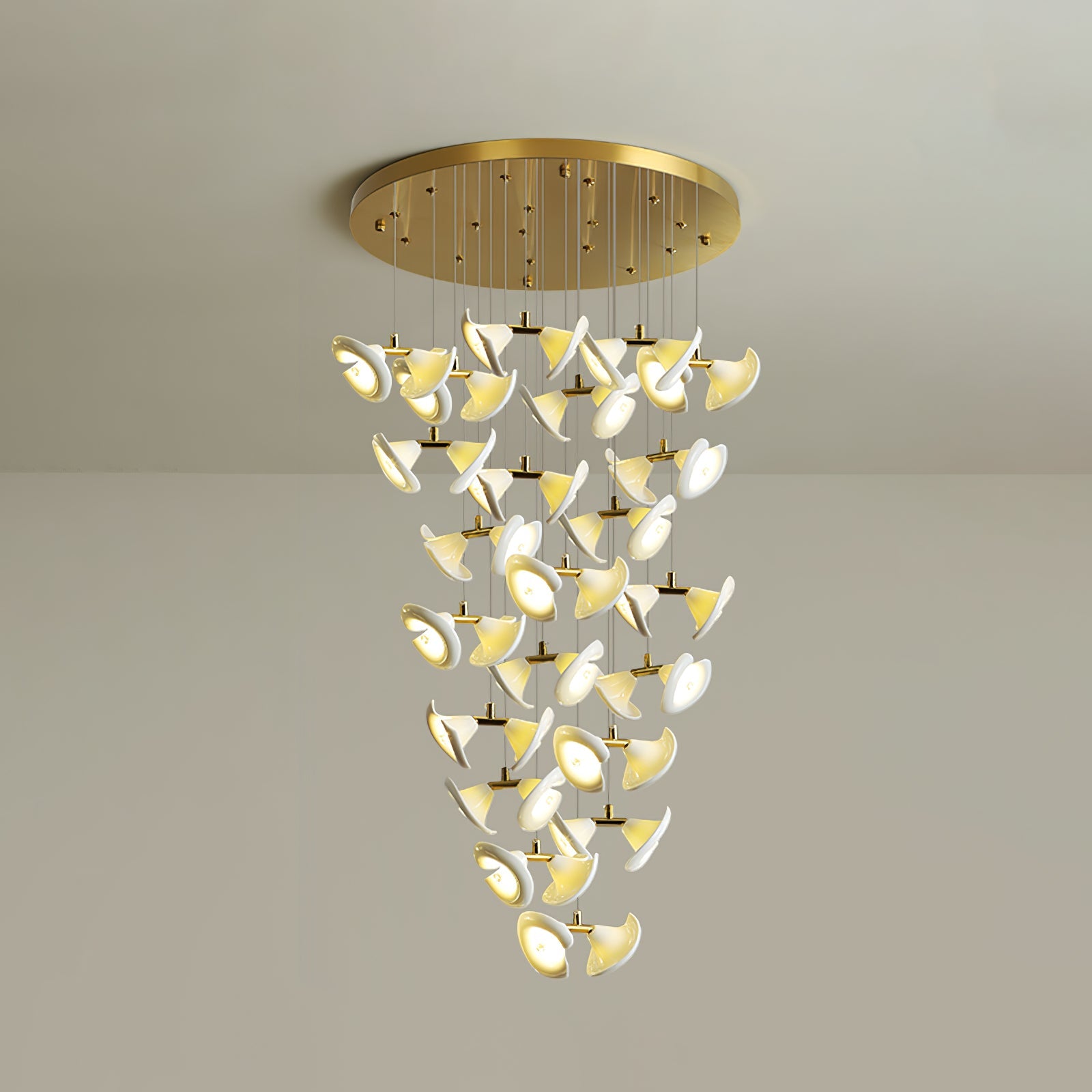 Blossom Double Horn Chandelier - Vakkerlight