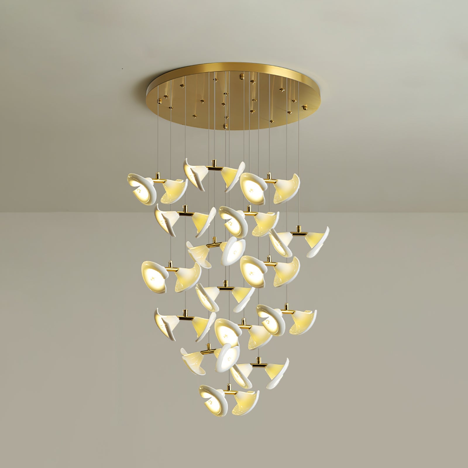 Blossom Double Horn Chandelier - Vakkerlight
