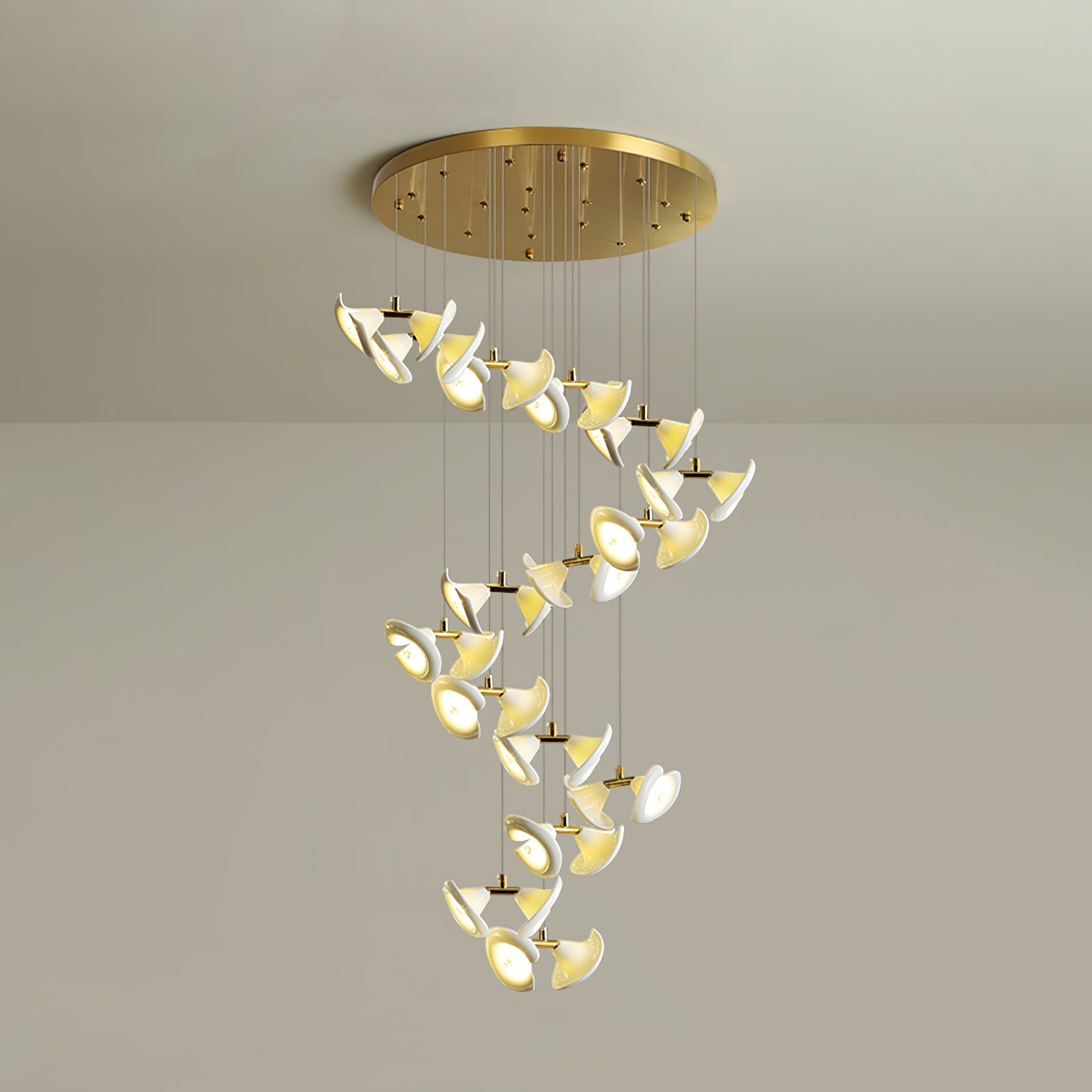 Blossom Double Horn Chandelier - Vakkerlight