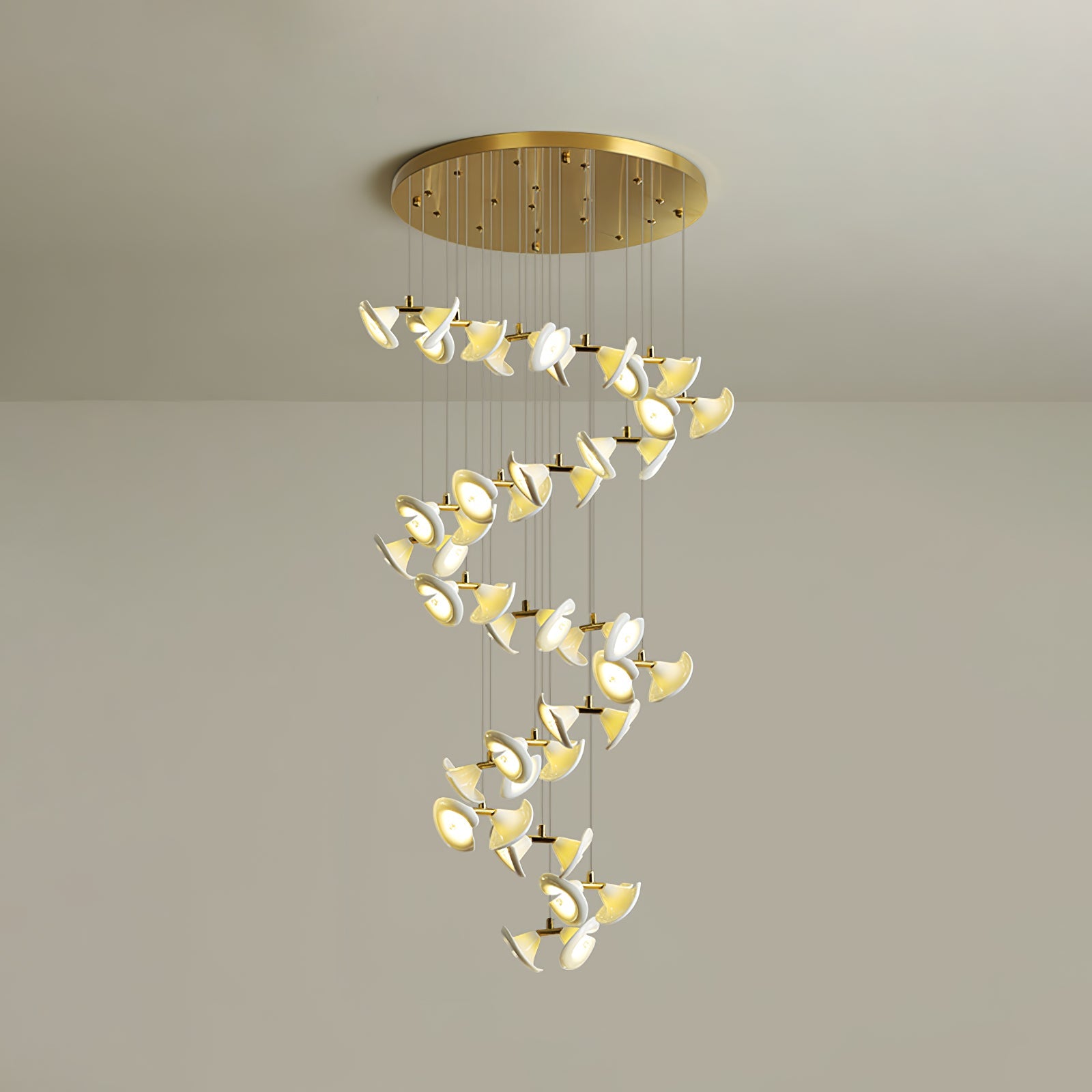 Blossom Double Horn Chandelier - Vakkerlight