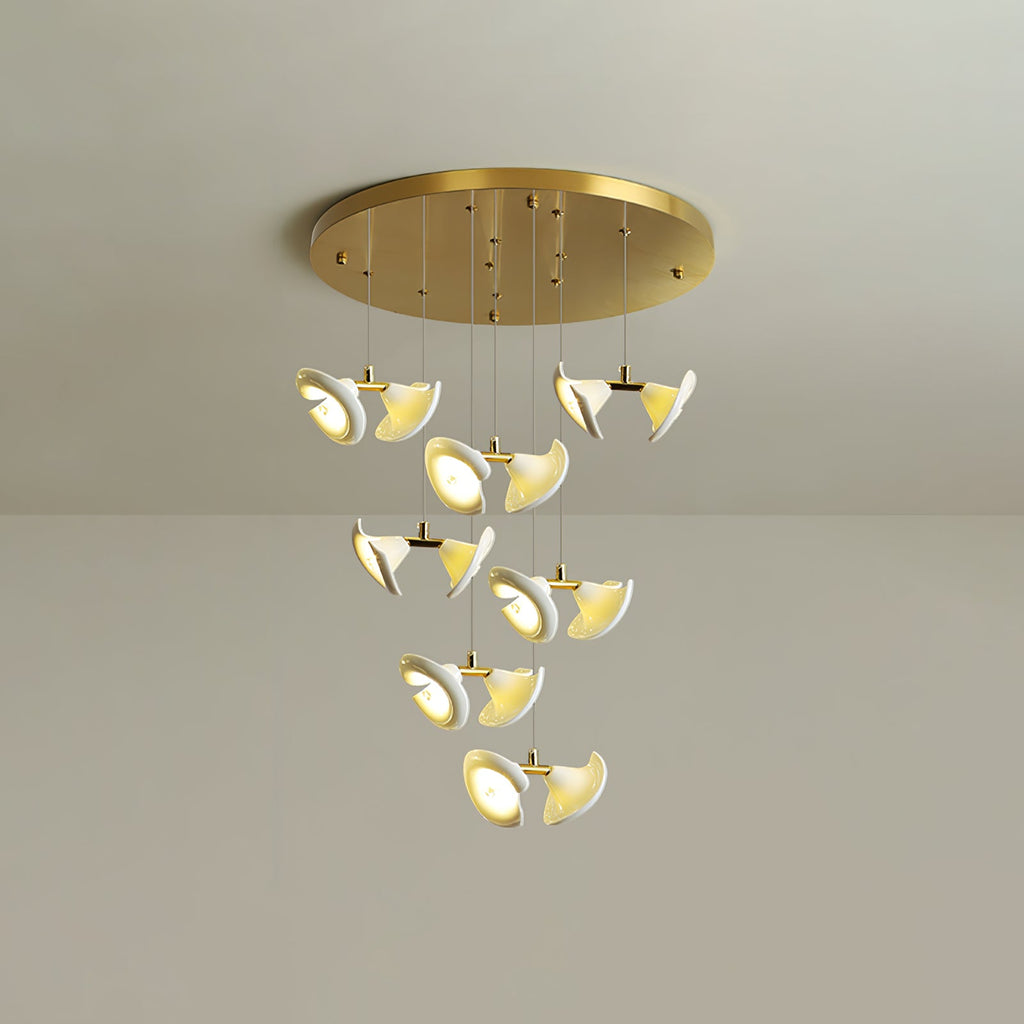 Blossom Double Horn Chandelier - Vakkerlight