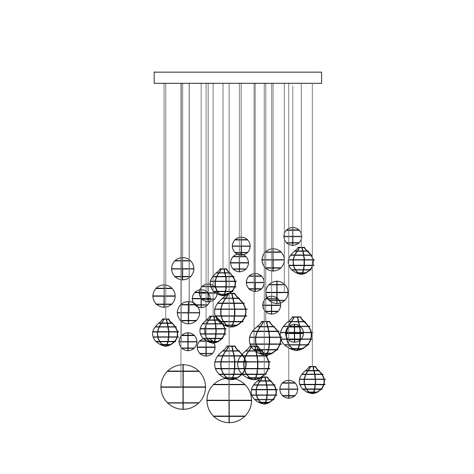 Breath of Light Customize Chandelier - Vakkerlight