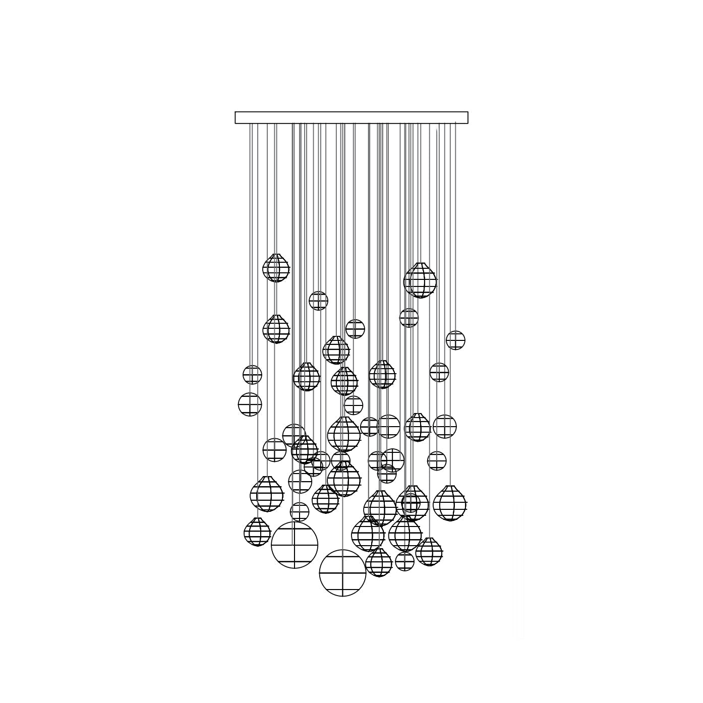 Breath of Light Customize Chandelier - Vakkerlight