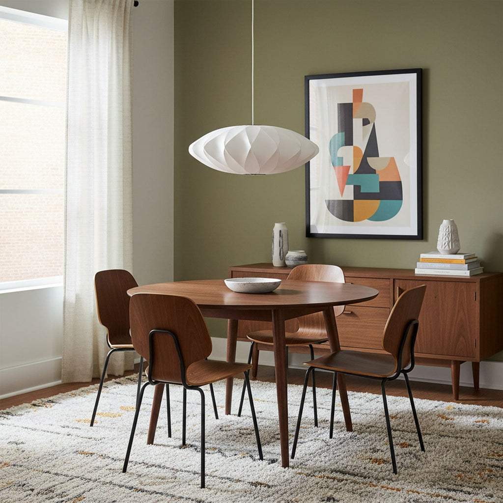 Bubble Mulberry Silk Pendant Lamp
