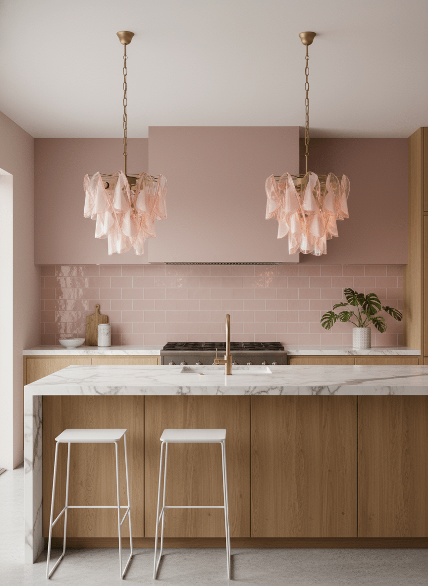 Fuchsia Chandelier