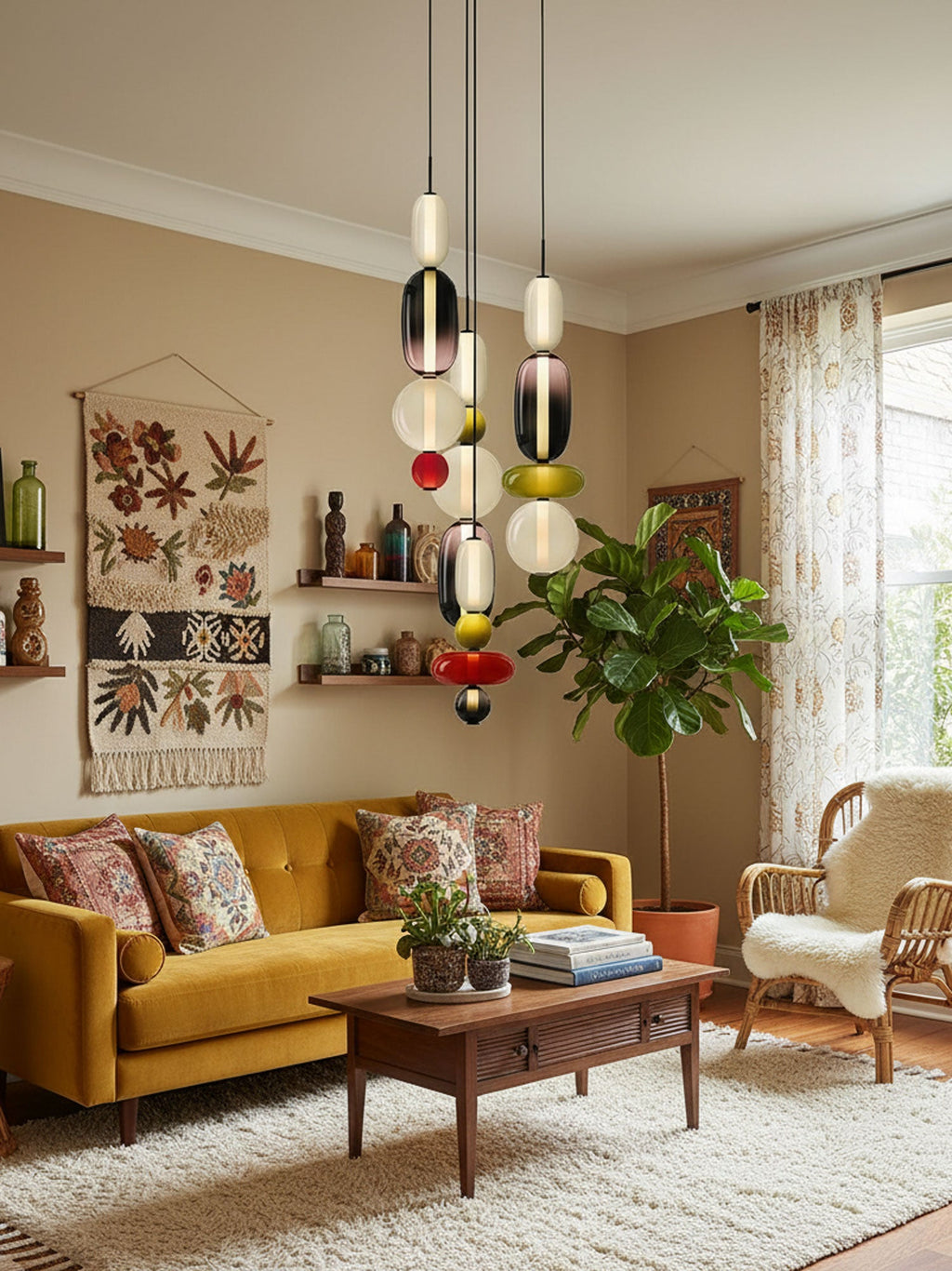 Candied Glass Pendant Light