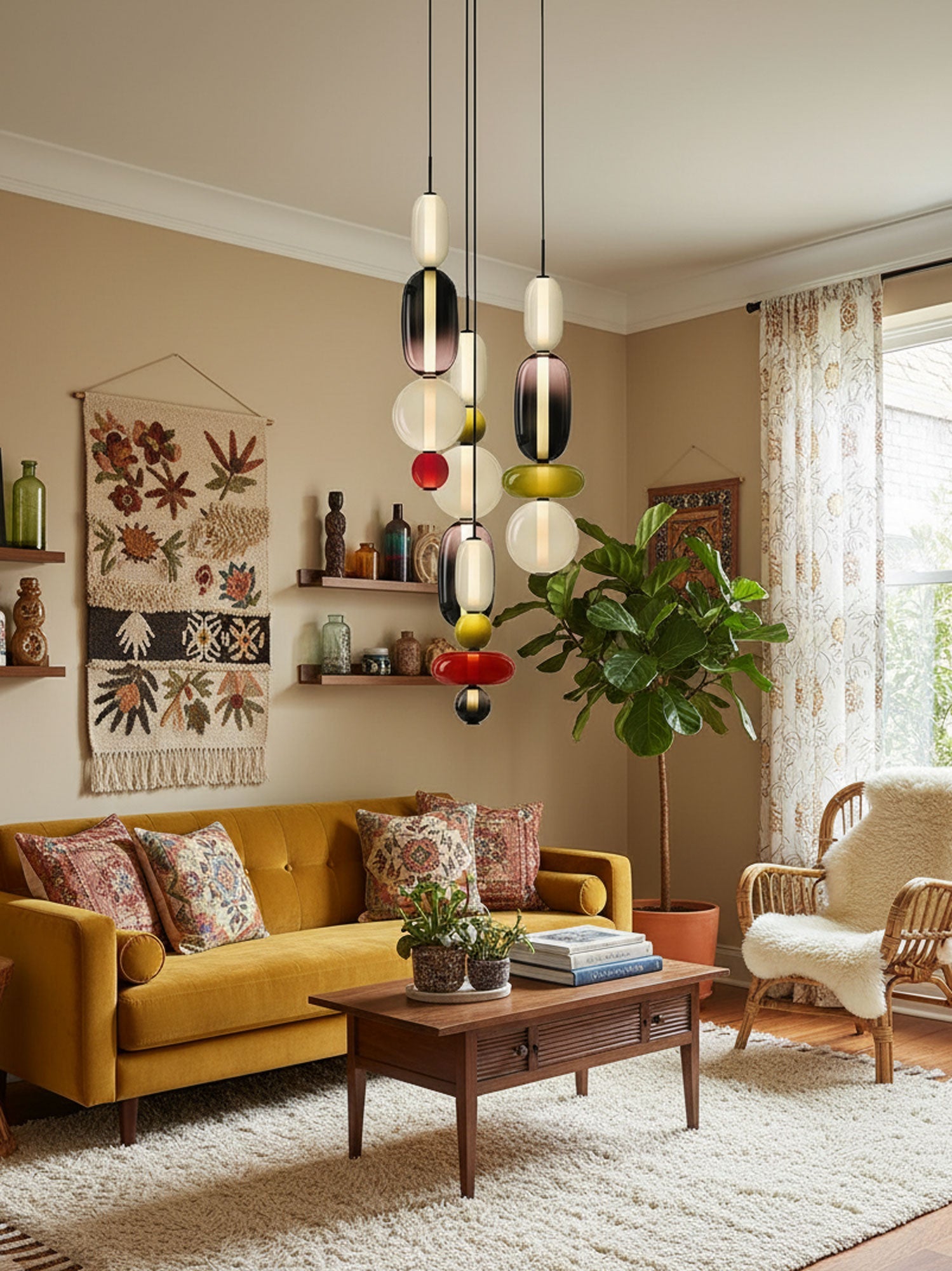 Candied Glass Pendant Light