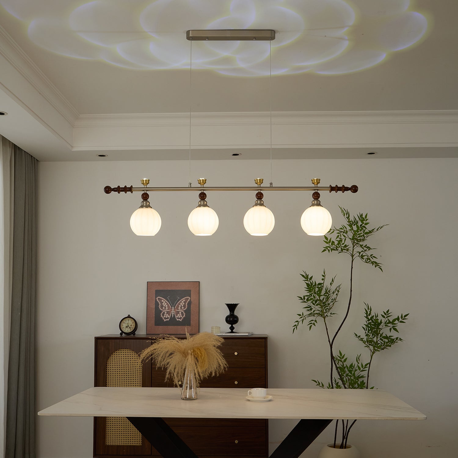 Lampă suspendată liniară Cassian