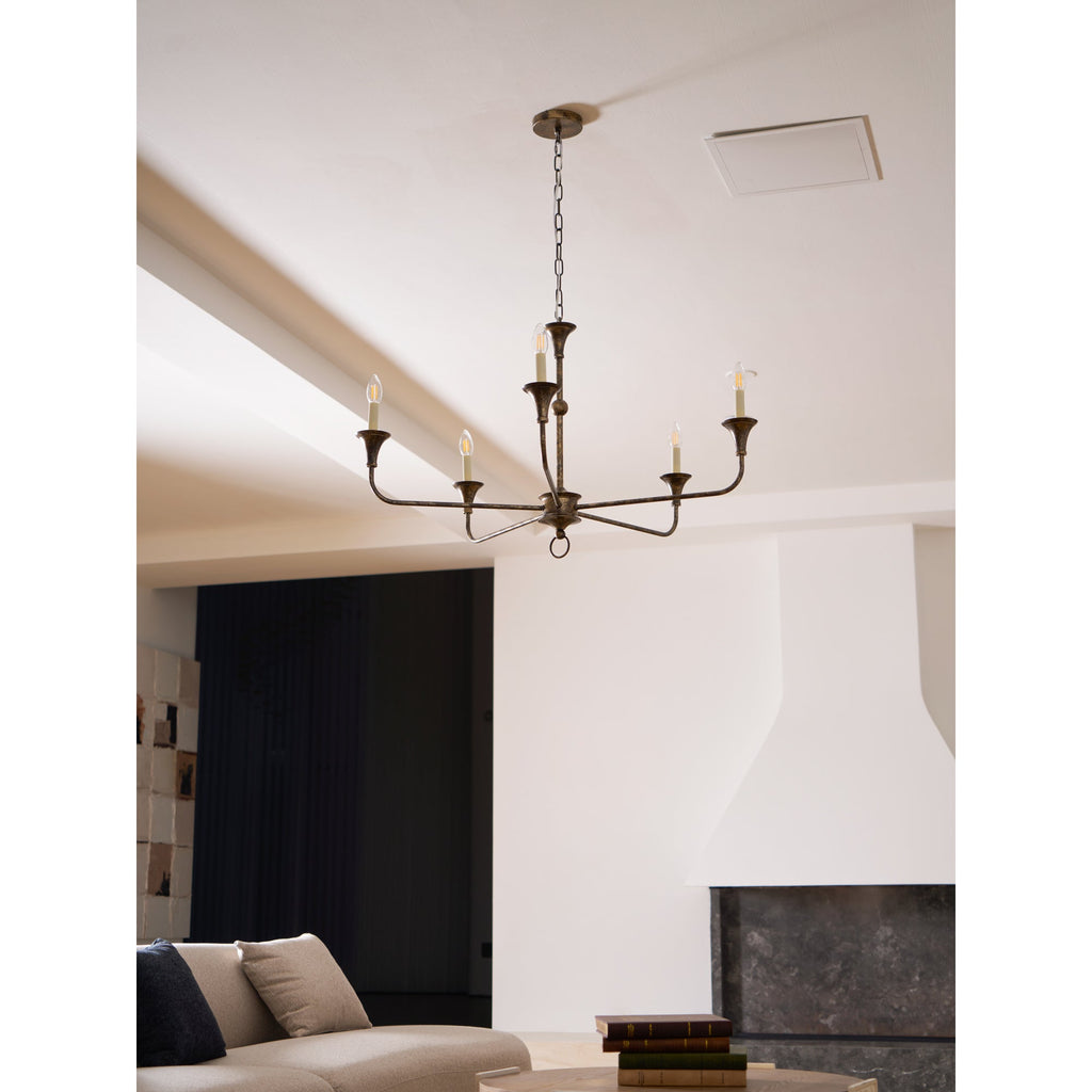 Elara Candle Chandelier
