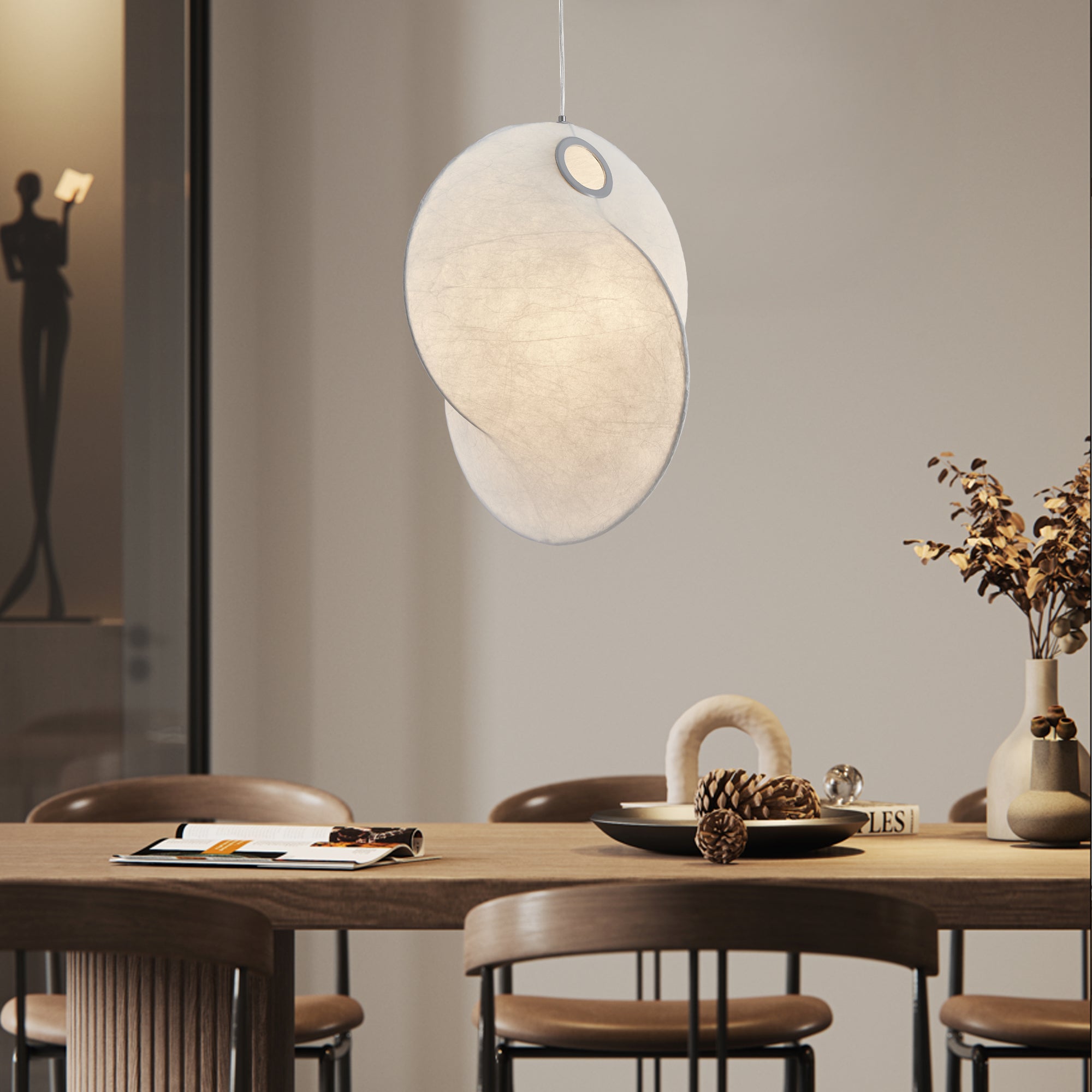 Lampă suspendată Celeste Crescent