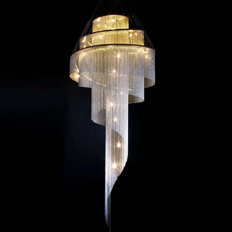 Celestial Twist Chandelier - Vakkerlight