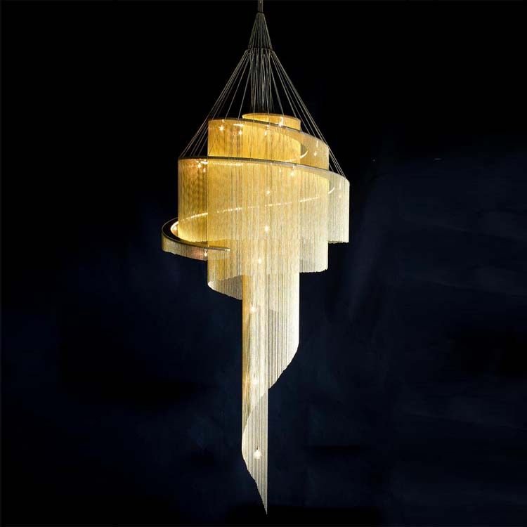 Celestial Twist Chandelier - Vakkerlight