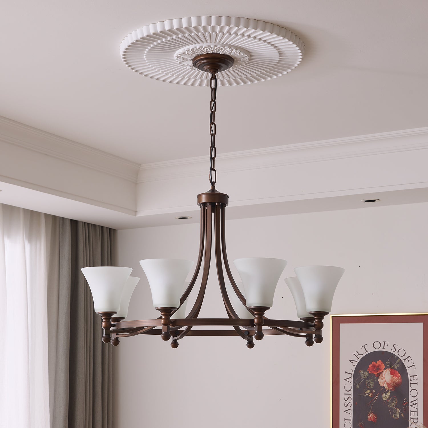 Celestine Glow Chandelier - Vakkerlight