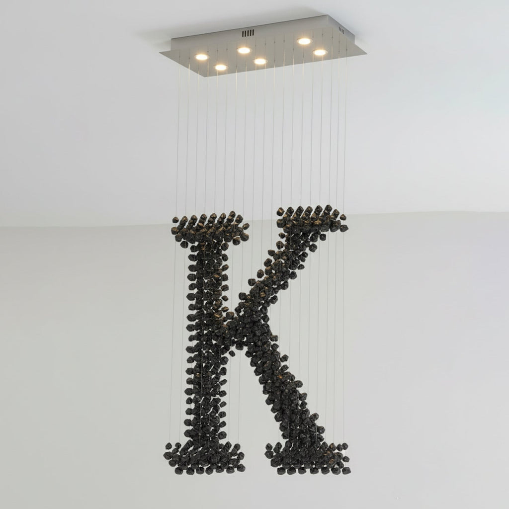 Charcoal Chandeliers K - Vakkerlight