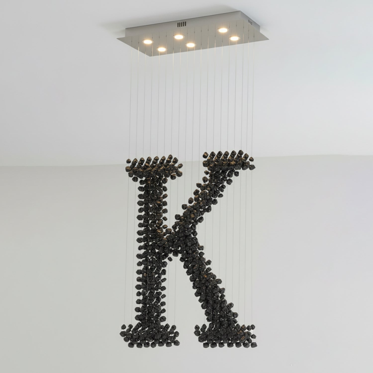 Charcoal Chandeliers K - Vakkerlight